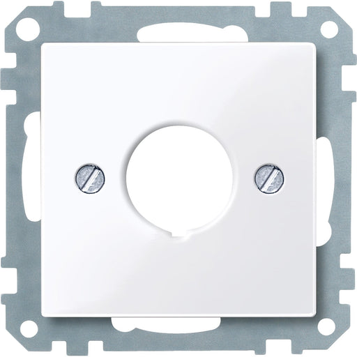 Merten - Einsatz/Abdeckung für Kommunikationstechnik Zentralplatte aws/gl 393825 für Befehlsgerät