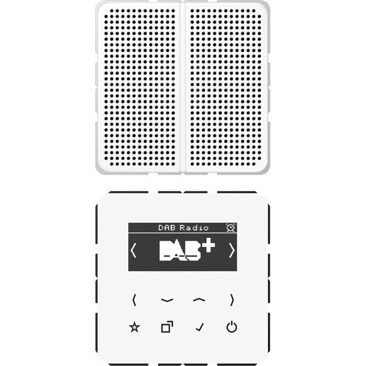 Jung - Radio Smart DAB+ Digitalradio DAB CD1 WW Display,SetMono,1LS