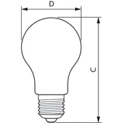 Philips Lighting - LED - Lampe/Multi - LED LED - Lampe E27 CorePro LED#34744100 klar Glas