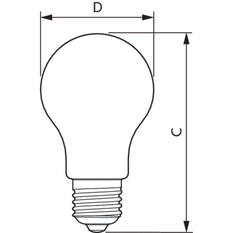 Philips Lighting - LED - Lampe/Multi - LED LED - Lampe E27 CorePro LED#34744100 klar Glas