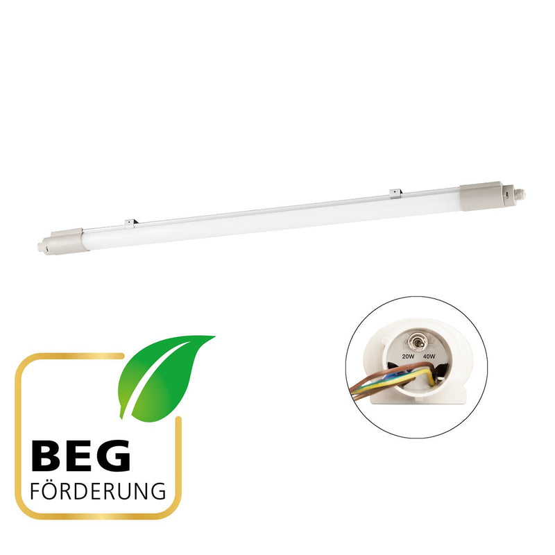 EVN Lichttechnik - Decken-/Wandleuchte LED-Feuchtraumleuchte FR65124040 ML