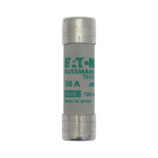 Eaton - Zylindrische Sicherung Sicherungseinsatz Nieders. CYL AM 14,#C14M50S 50A AC 400V 120kA − 10 Stück