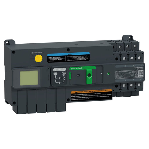 Schneider Electric - Lastschalter Netzumschaltung autom. TA10D3L0404TPE 40A 3P LCD 400VAC