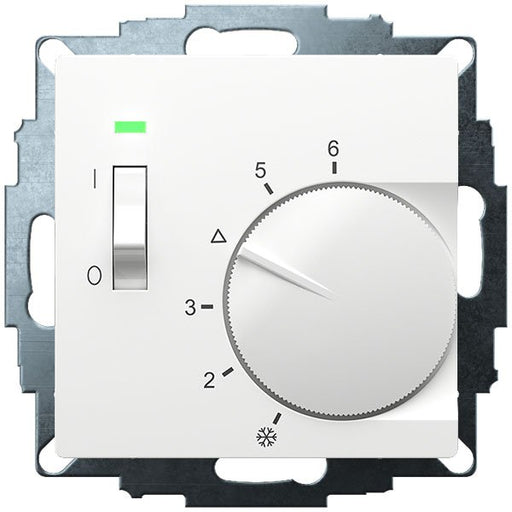 Eberle Controls - Raumthermostat/Uhrenthermostat UP-Raumregler 5-30C AC24V UTE 1012-RAL9016-G55 1Öffner