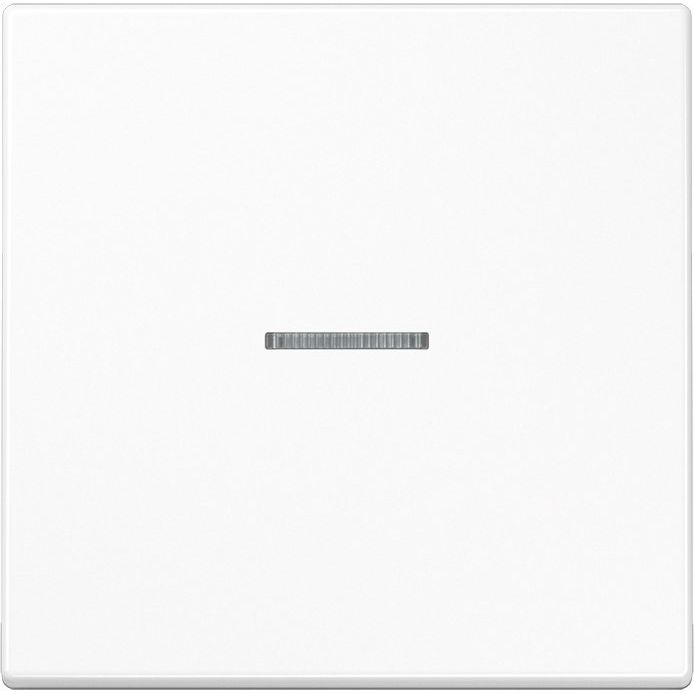 Jung - Bussystem-Tastsensor KNX RF Taster 1fach LS 10911 ST RF WW Duroplast, Serie LS