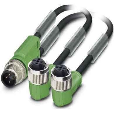 Phoenix Contact - Konfektioniertes Sensor-Aktor-Kabel Sensor-/Aktor-Kabel SAC-3P-M12Y #1669000 − 1 Stück