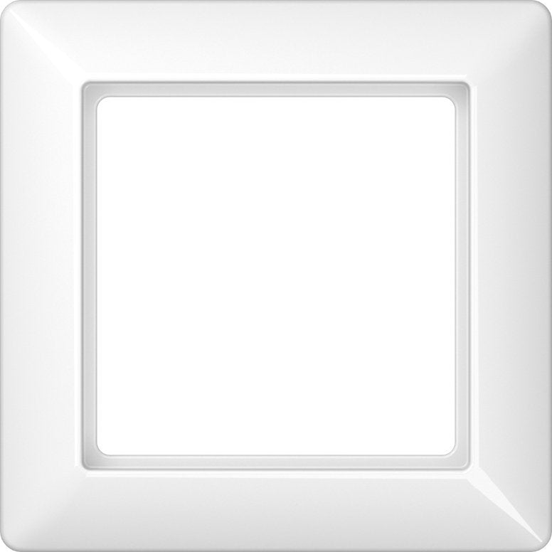 Jung - Abdeckrahmen Rahmen 1-fach aws AS 581 WW waage/senkrecht