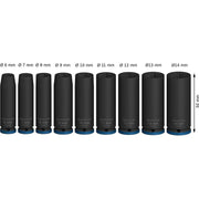 Bosch - Steckschlüsselset PRO Impact 2608003035 Steckschlüsselsatz
