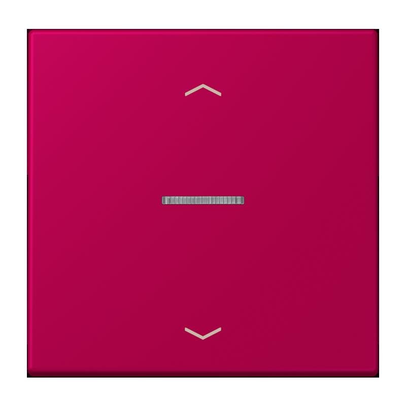 Jung - Abdeckung/Bedienelement für Installationsschalterprogramme Wippe mit Lichtleiter LC 101 KO5P 230 rouge rubia