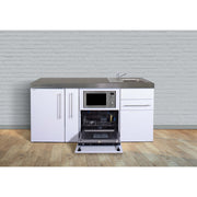 Stengel - Mini-Küche Miniküche Premiumline MPGSM180AGSMWBreS weiß