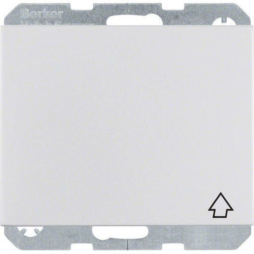 Berker - Steckdose SCHUKO-Steckdose alu 47517103 m. Klappdeckel