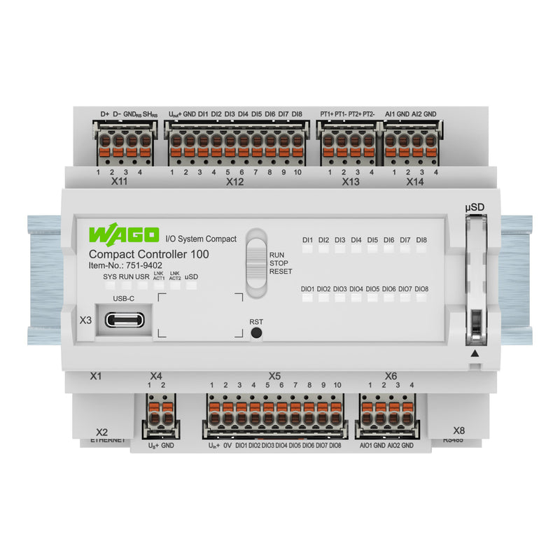 WAGO - SPS-Grundgerät Compact Controller 100 751-9402