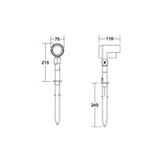 Brumberg Leuchten - Wegeleuchte LED-Erdspieß 65272103 3000K, graphit