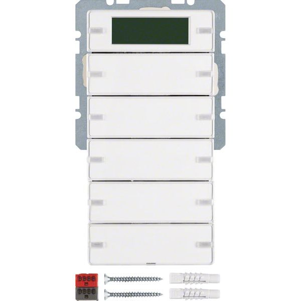 Berker - Bussystem-Tastsensor Tastsensor 75665729 Beschriftungsfeldern