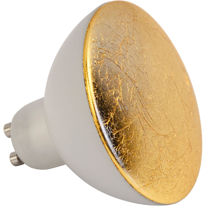 LIGHTME - LED-Lampe/Multi-LED LED-Kopfspiegellampe gold LM85404 GU10 Stepdim