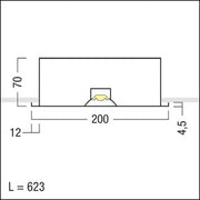 Zumtobel Group - Decken-/Wandleuchte LED-Deckeneinbauleuchte MIRL LED #42186256 3000K