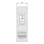 Walther Werke - Baustromverteiler Wechselmodul 86030014 LS,RCD-Steuereinheit