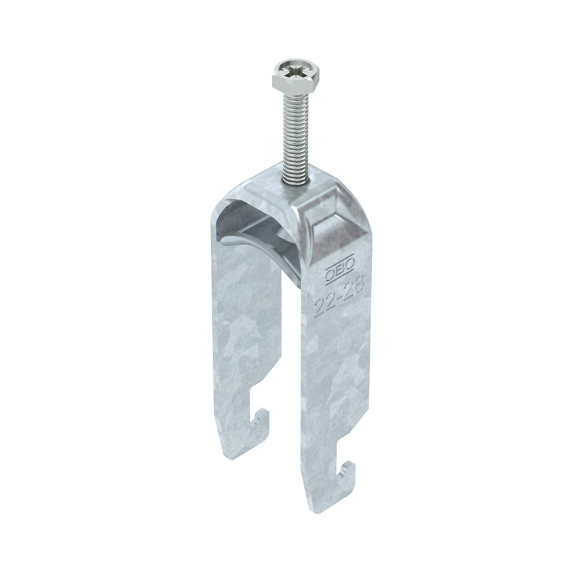 OBO Bettermann - Bügelschelle BS-U2-M-28 FT 2-fach − 50 Stück