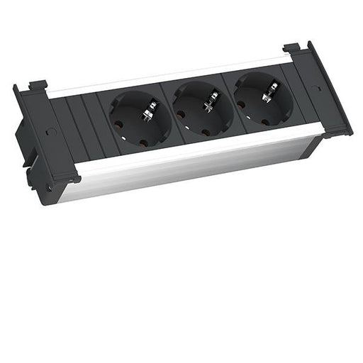 Bachmann - Mehrfachsteckdose KAPSA Steckdosenleiste 927.000 3xSchutzk.,sw,2m