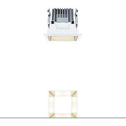 Zumtobel Group - Downlight/Strahler/Flutlicht LED-Einbauleuchte P-INF Q #60817981 4000K