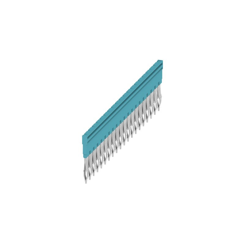 Weidmüller - Querverbinder/Brücker für Reihenklemme Querverbinder ZQV 4N/20 BL gesteckt − 20 Stück