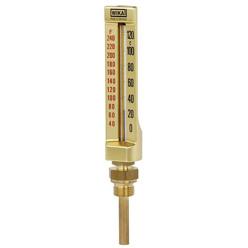 Wika Wiegand - Glasthermometer MaschGlasthermW3221 200x3 3900754 90°G12B-30.+50°63mm