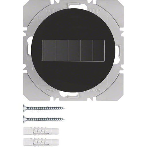 Berker - Bussystem-Hand-/Wandsender KNX-Funk Wandsender 1fach 85655131 schwarz glänzend