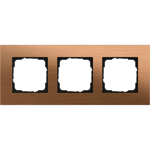 Gira - Abdeckrahmen 3-fach 021338 E2 Esprit Bronze