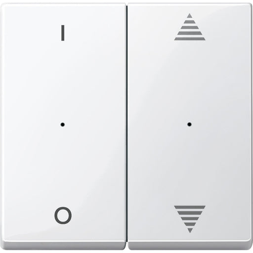 Merten - Bussystem-Tastwippe Wippe pws/gl 619519 für Tastermodul 2f