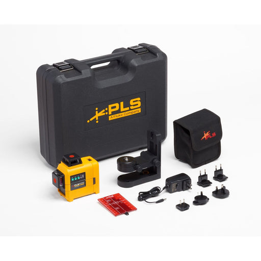 Fluke - Messlaser Laser-Nivelliergerät Kit PLS 3X360R KIT drei Ebenen, rot