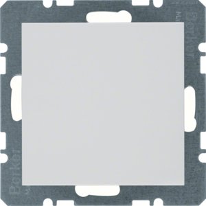 Berker - Einsatz/Abdeckung für Kommunikationstechnik Blindverschluss pws/gl 10098989 mit Zentralstück