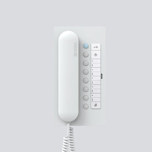 Siedle&Söhne - Innenstation für Türkommunikation Bus-Telefon Comfort BTC 850-02 W weiss − 1 Stück