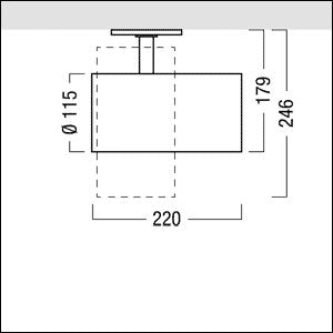 Zumtobel Group - Downlight/Strahler/Flutlicht LED-Strahler VIV2 L 280 #60716378 830, ws