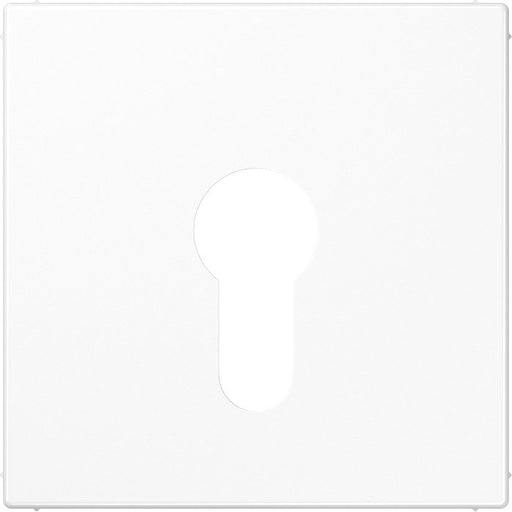 Jung - Abdeckung/Bedienelement für Installationsschalterprogramme Abdeckung aws LS 925 WW für Schlüsselschalt