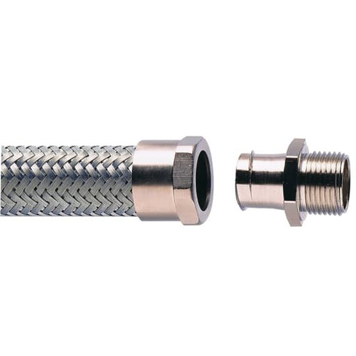 ABB Stotz S&J T&B - Metall-Schutzschlauch-Verschraubung Verschraubung gerade SPB32/M32/A Nm32 fest.Außengew. − 2 Stück