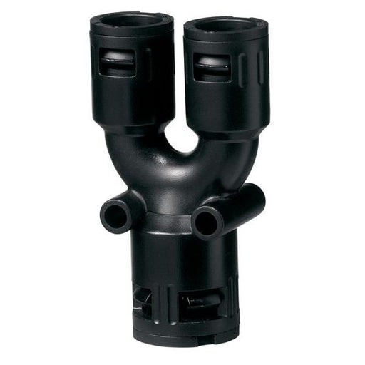 Lapp Zubehör - Verbinder für Wellschläuche SILVYN-KLICK-Y-PA6-2X10-/ 61801095 1X13-BK − 10 Stück