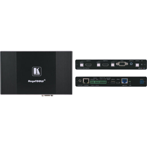 Kramer - Audio/Video-Funksystem Übertrager/Steuermodul DIP-20 4K 60 UHD HDMI/VGA