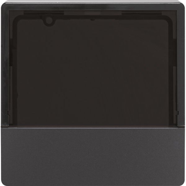 Berker - Abdeckung/Bedienelement für Installationsschalterprogramme Abdeckung für KNX RTR/RC 80960126 anthrazit, samt