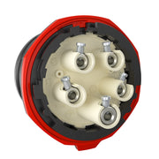 Walther Werke - CEE-Gerätestecker (IEC 60309) CEE NEO Anbaugerätestecker FW731306SK schräg 32A 3P 6h