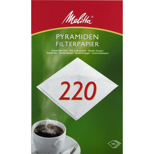 Melitta SDA - Zubehör/Ersatzteile für Kleingeräte Filtertüten 220 (VE100) − 2 Packung