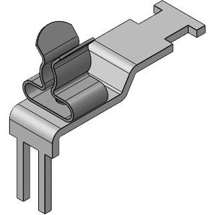 Icotek - Schirmanschlussklemme Schirmklemme STFZ-U/SKL 3-6 − 10 Stück