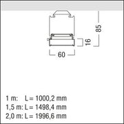 Zumtobel Group - Lichtleiste LED TECTON - Anbauleuchte TECTON MIRE#42185324 3000K