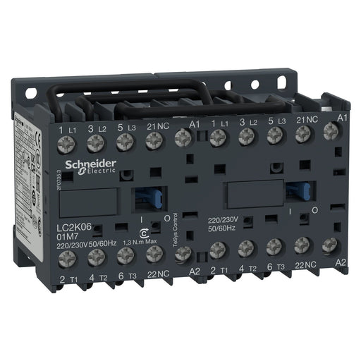 Schneider Electric - Schützkombination Wendeschütz LC2K0601P7 230V 50/60HZ