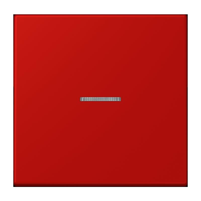 Jung - Abdeckung/Bedienelement für Installationsschalterprogramme Wippe mit Lichtleiter LC 101 KO5 227 rouge vermillon 31