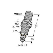Turck - Ultraschall Taster Ultraschallsensor RU130UM18ELU8X2H1151 − 1 Stück