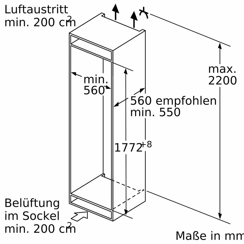 Bosch - Kühl-/Gefrierkombination EB--Kühl/Gefrierkombi KIN86ADD0 Serie6
