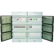 Danfoss - Gehäuse/Schaltschrank (leer) Steuerverteilung DV 04 FF400 für 4 Heizkreise