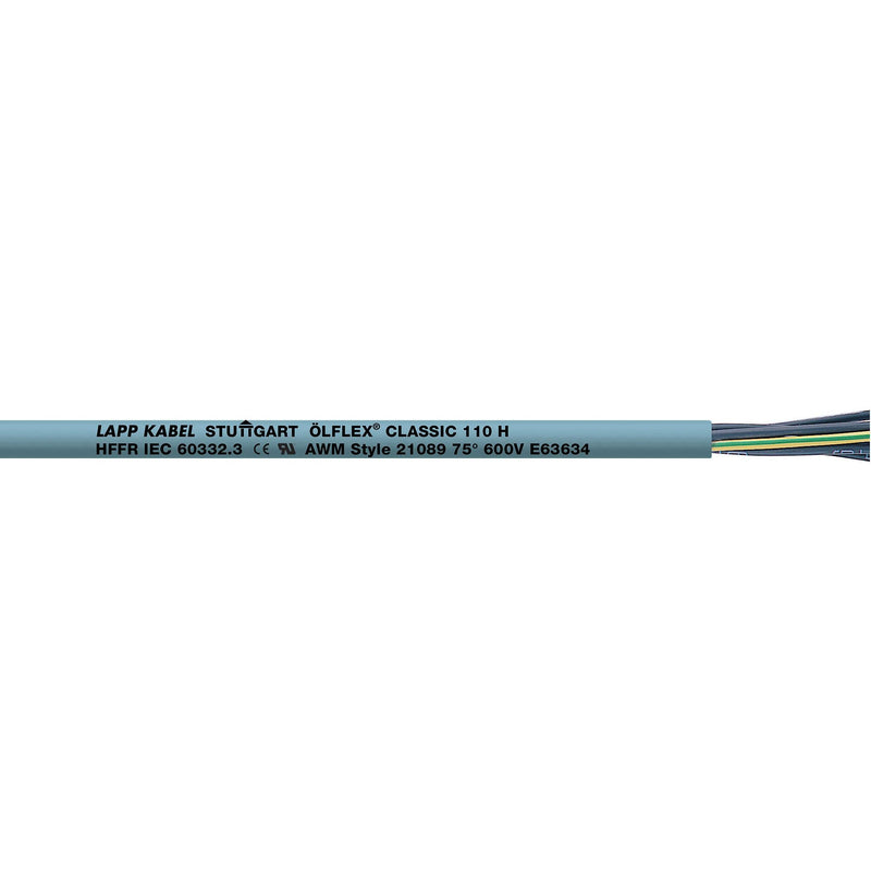 Lapp Kabel&Leitung - Energiekabel < 1 kV, für ortsveränderlichen Einsatz ÖLFLEX CLASSIC 110 H 5G6 10019954