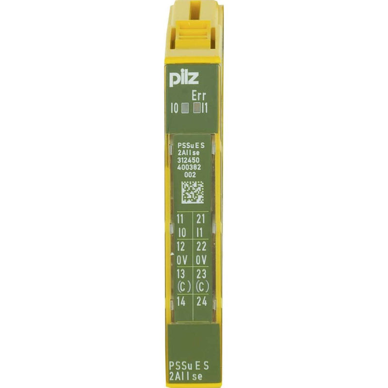 Pilz - Feldbus, Dez. Peripherie - Analoges Ein-/Ausgangs-Modul Elektronikmodul PSSU E S 2AI I SE