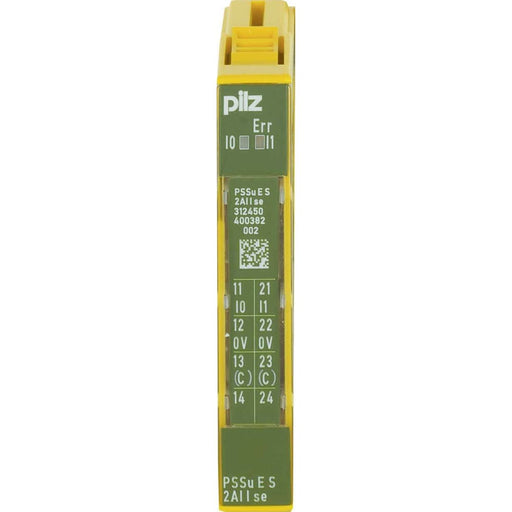 Pilz - Feldbus, Dez. Peripherie - Analoges Ein-/Ausgangs-Modul Elektronikmodul PSSU E S 2AI I SE